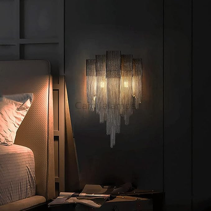 Blushlighting? Luxury Tassel Wall Lamp in Italian Style for Living Room, Bedroom image | luxury lighting | luxury wall lamps