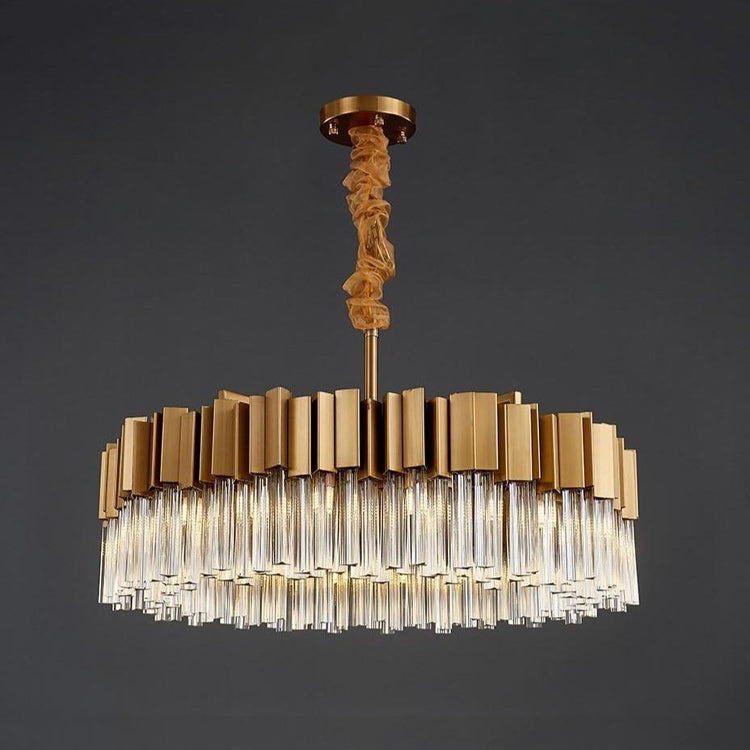 Kubica Round Crystal Chandelier