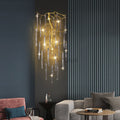 Kevin Beathe Light Luxury Crystal Branch Wall Sconce Wall Sconce Kevinstudiolives   