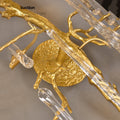 Kevin Beathe Light Luxury Crystal Branch Wall Sconce Wall Sconce Kevinstudiolives   