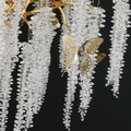 Modern Snowflake Crystal Branch Chandelier - Ineffable Lighting