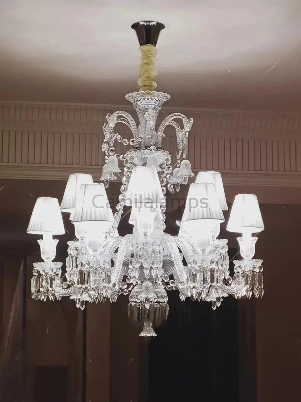 Luxury Baccarat Style Zenith Crystal Chandelier