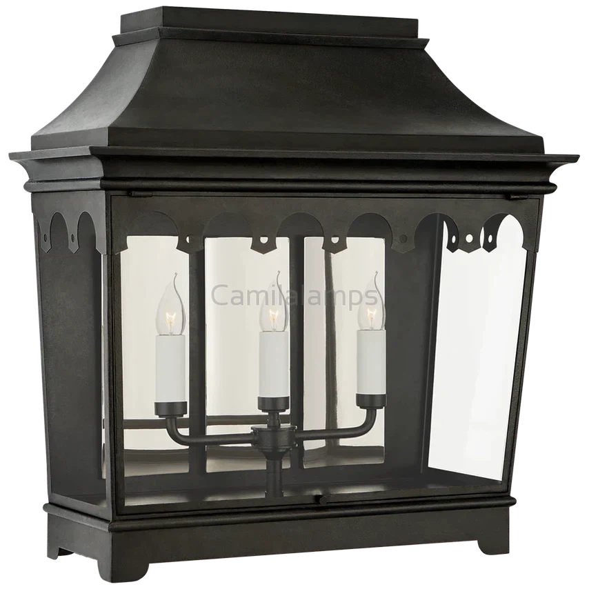 Rosedale Classic Wide 3/4 Wall Lantern