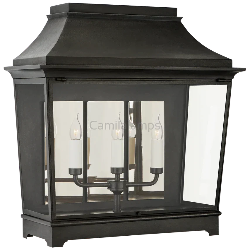 Rosedale Classic Wide 3/4 Wall Lantern