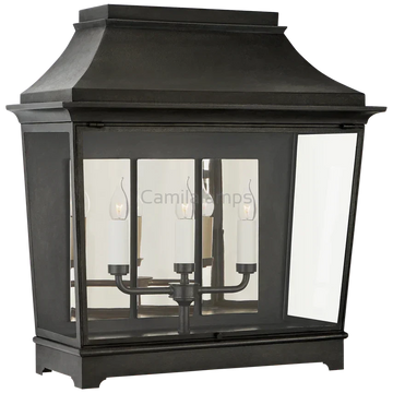 Rosedale Classic Wide 3/4 Wall Lantern