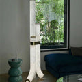 Daelin Artistic Alabaster Floor Lamp - Ineffable Lighting