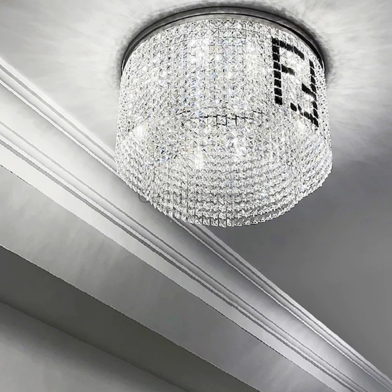 Modern Crystal Chandelier - Ineffable Lighting