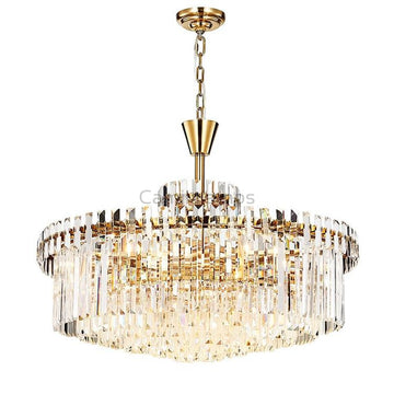 Phyllaris Crystal Chandelier 60"