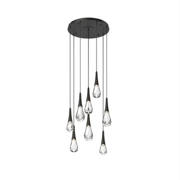 Rain 8-Light Chandelier Pendant For Living room Family room Dining Room Bedroom