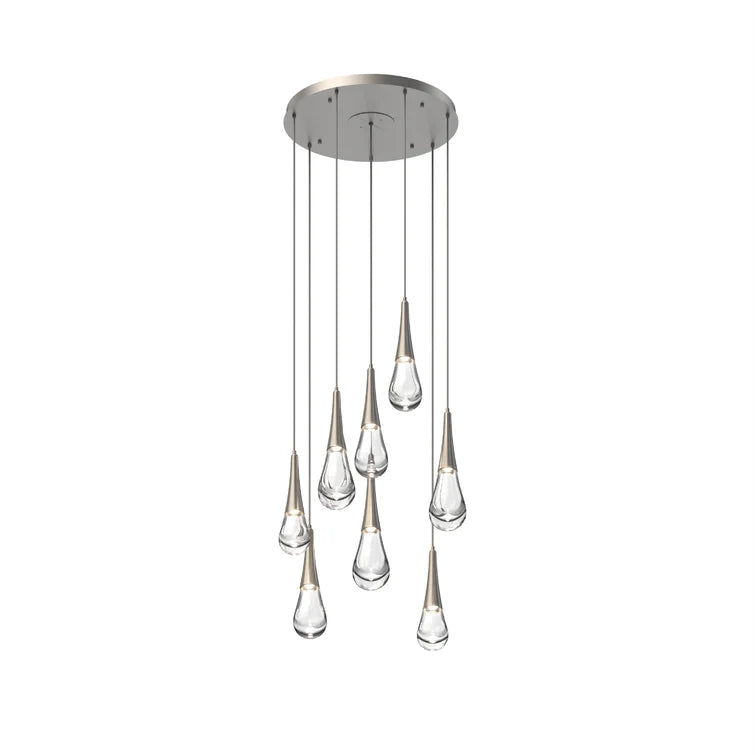 Rain 8-Light Chandelier Pendant For Living room Family room Dining Room Bedroom