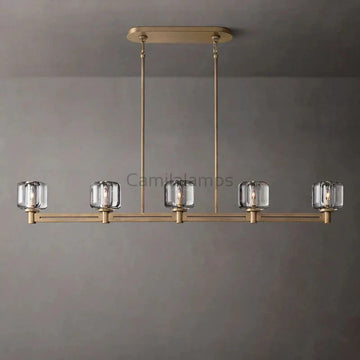 Demaret Double Linear Chandelier 54″ 72”