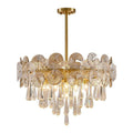 Silverdew Postmodern Crystal Chandelier - Ineffable Lighting