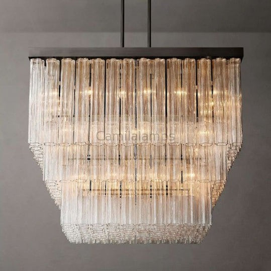 Ancelotti series Square Chandelier 45"