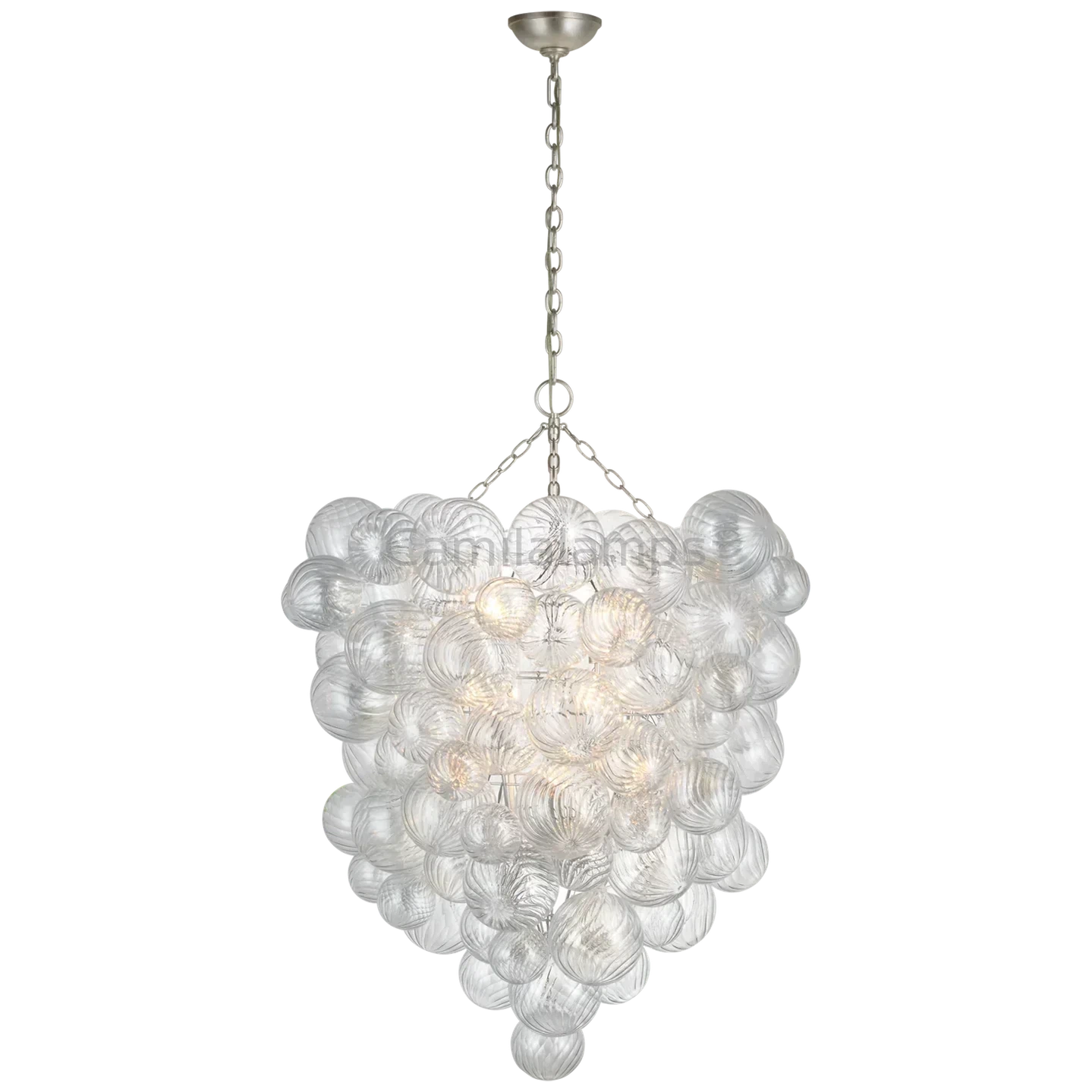 Talila Grande Entry Chandelier 36", Art Creative Glass Pendant Lamp