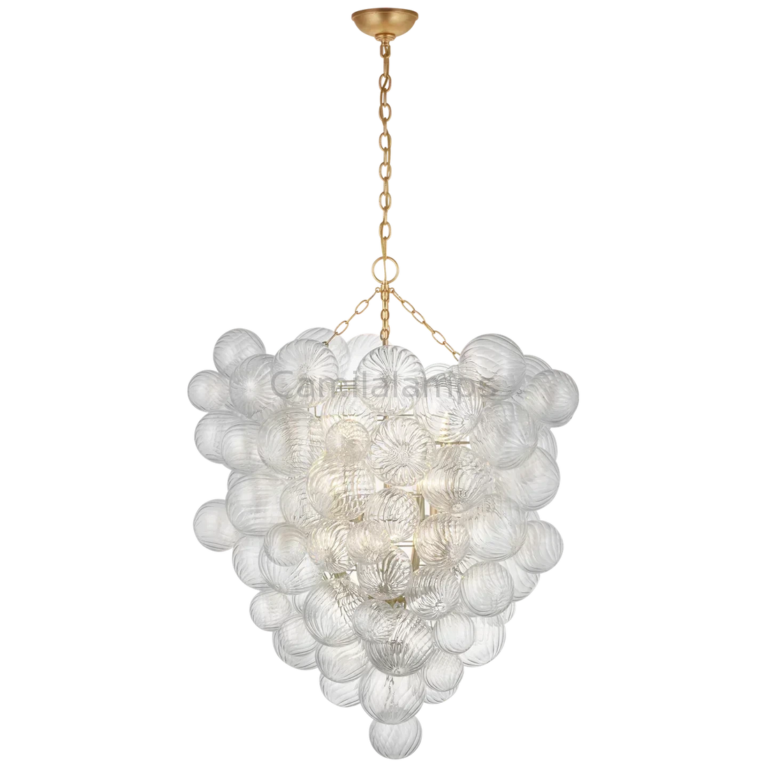 Talila Grande Entry Chandelier 36", Art Creative Glass Pendant Lamp