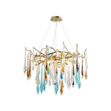 Teardrop Crystal Chandelier