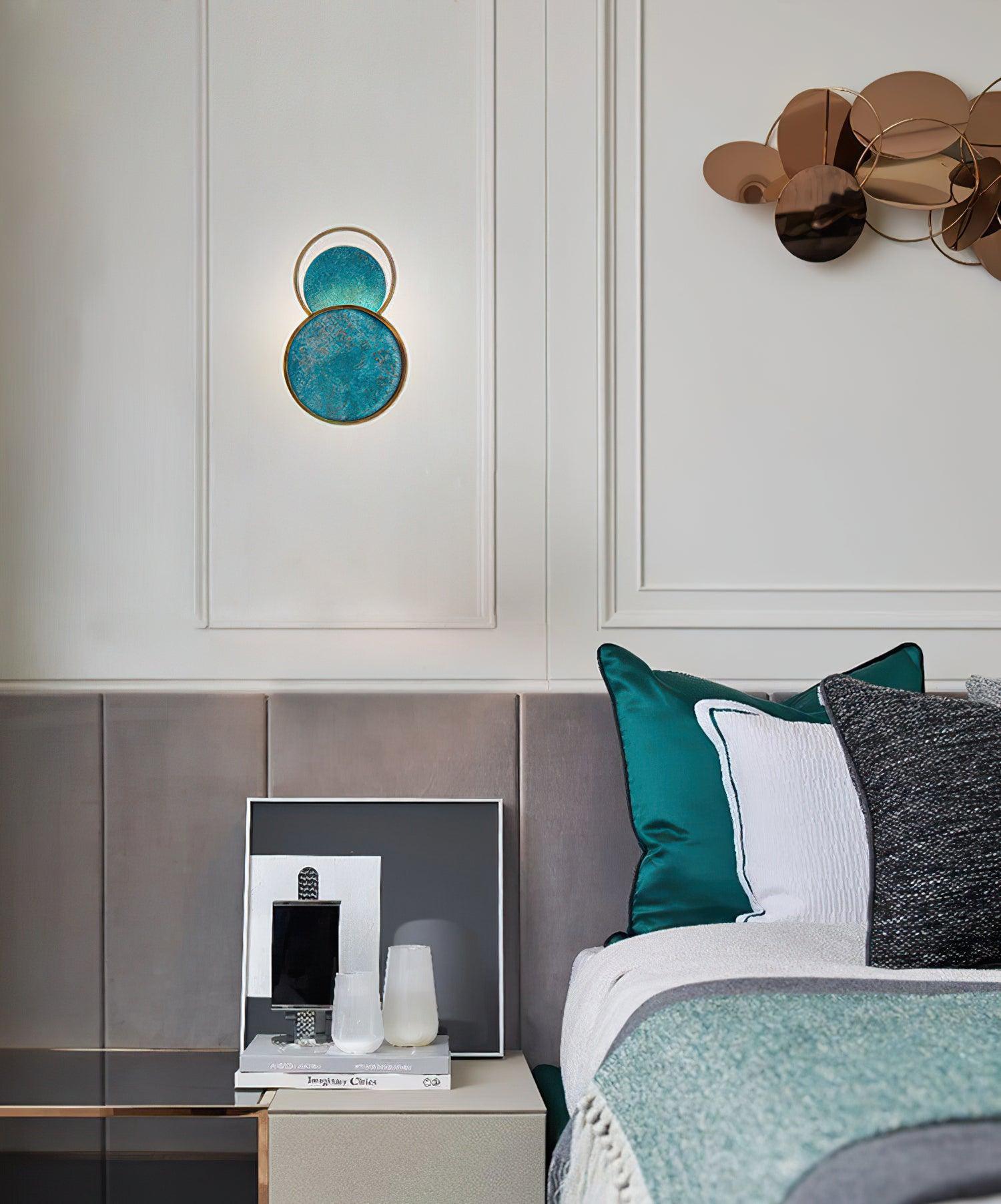 Turquoise Satellite Sconce - Vakkerlight