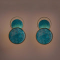 Turquoise Satellite Sconce - Vakkerlight