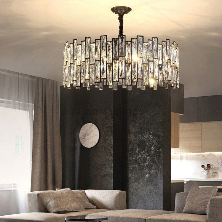 Palo Crystal Round Chandelier