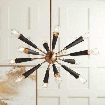 Zodiac Sputnik Chandelier 12-Light