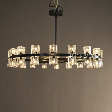 Arcachon led Round Chandelier 36"