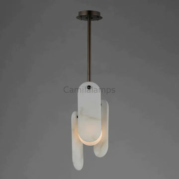 Studio M Alabaster Megalith Single Pendant