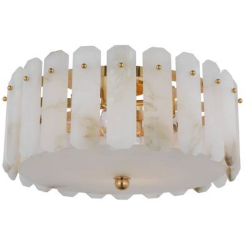 Alabaster Browning Chandelier 18"D - thebelacan