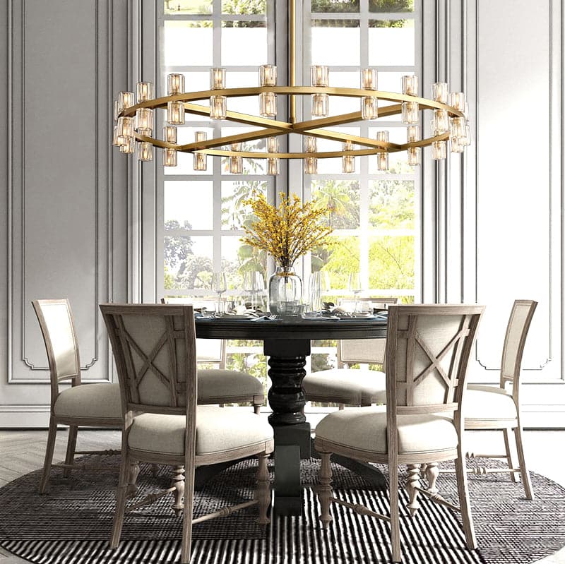 Arcachon led Round Chandelier 60"