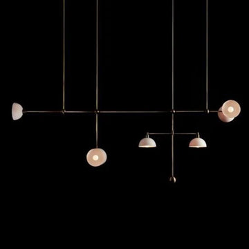 Modern Linear 7-Arm Chandelier