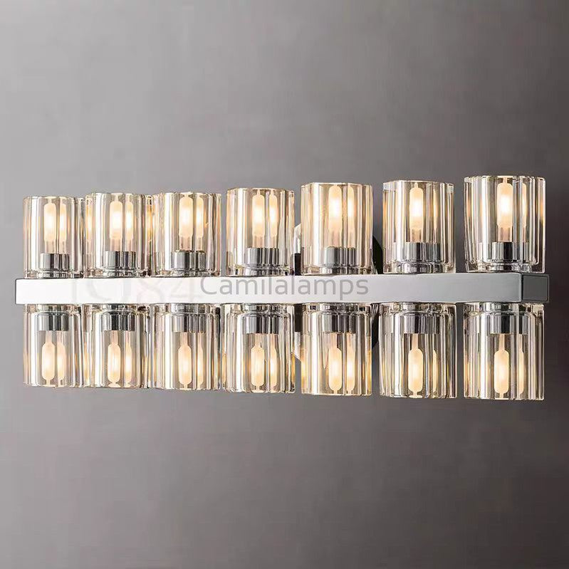 Arcachon Crystal Wall Sconce 20"W