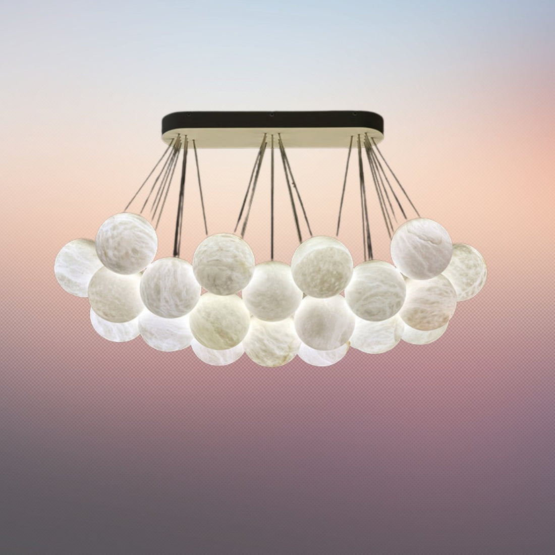 Cantus Alabaster Chandelier