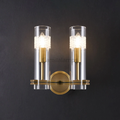 Nigel Modern Bedroom Double Wall Sconce - Ineffable Lighting