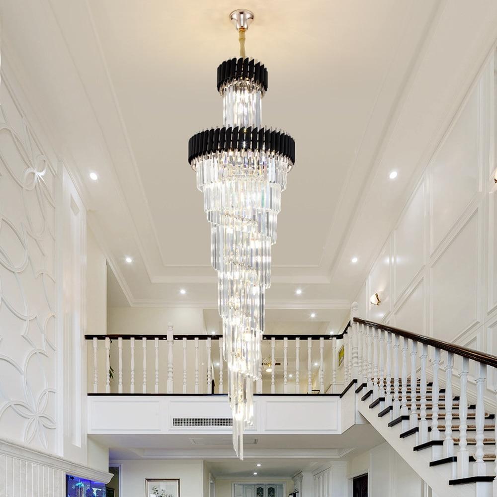 Harper Multiple Tier Crystal Chandelier For Staircase