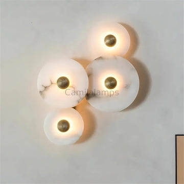 Natural Marble Wall Sconce