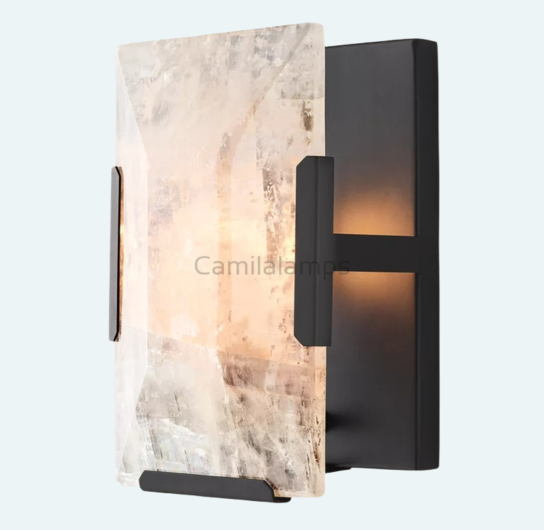 Harlow Calcite Wall Sconce