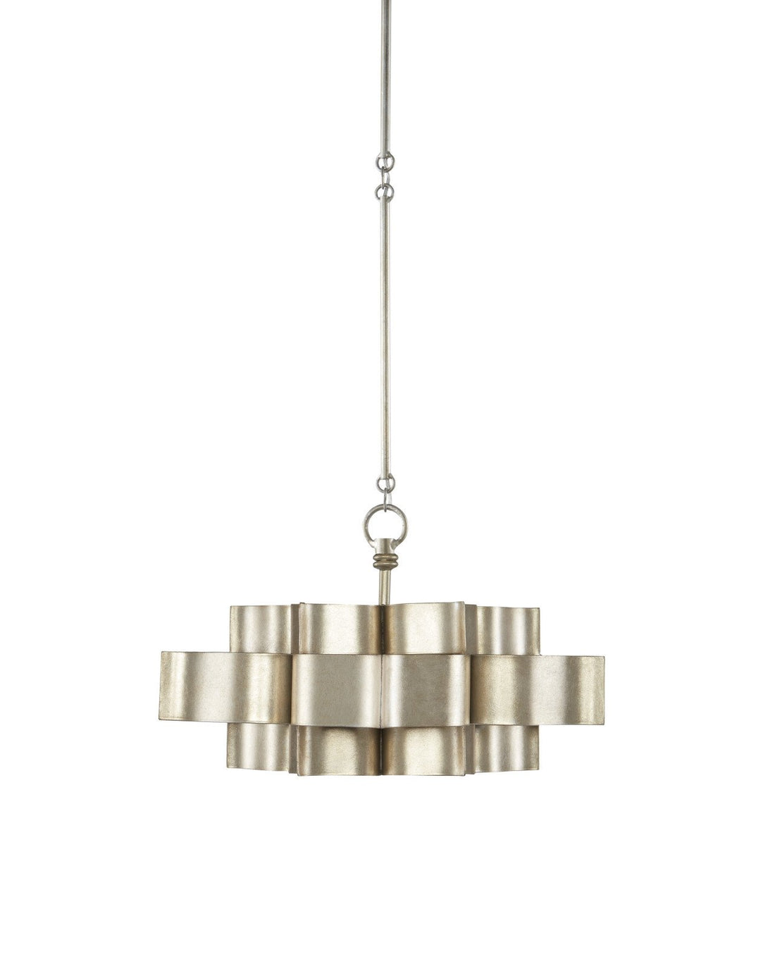 Grand Lotus Small Sliver Chandelier