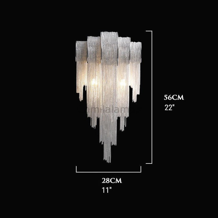 Blushlighting? Luxury Tassel Wall Lamp in Italian Style for Living Room, Bedroom image | luxury lighting | luxury wall lamps