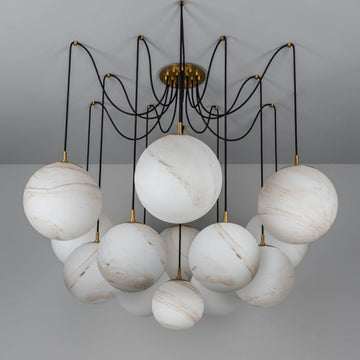 Svara Alabaster Chandelier