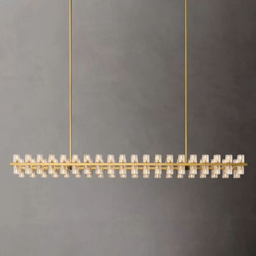 Arcachon Led Rectangular Chandelier 54"