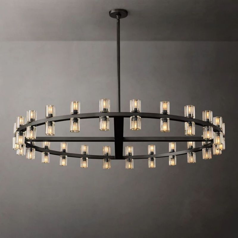 Arcachon Led Round Chandelier 48"